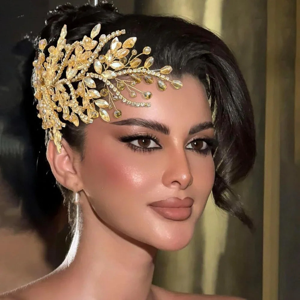 Wedding Hair Accessory Bridal Headpiece Rhinestone Headband for Brides